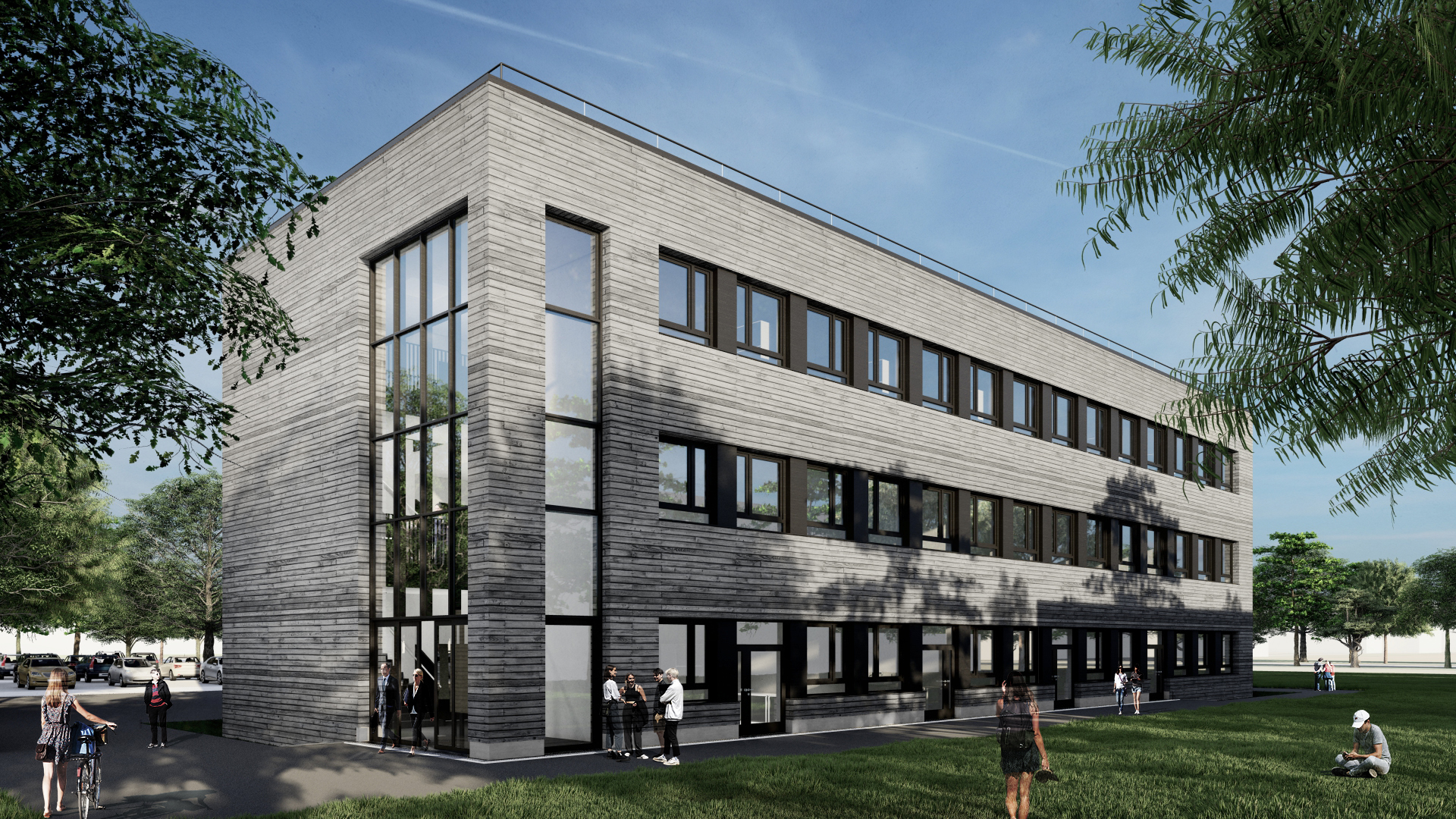 OTH Regensburg Neubau eines Holzmodulgebäudes, Regensburg