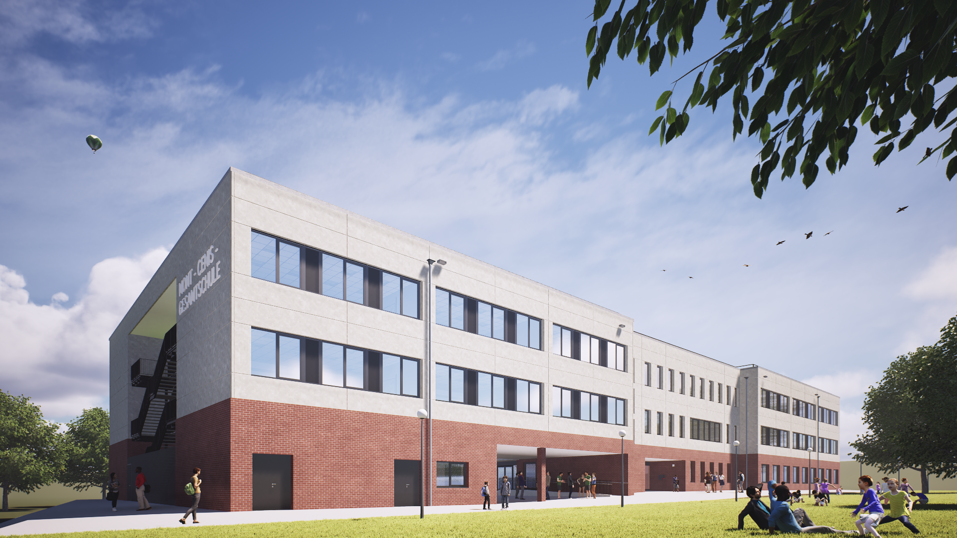 Neubau Mont-Cenis-Gesamtschule, Herne