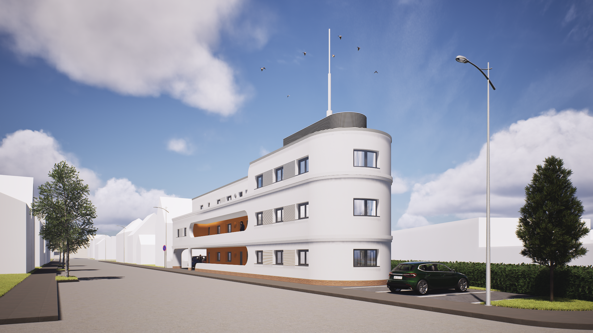 Konzeptstudie Sozialer Wohnungsbau, Sankt Augustin OT Buisdorf